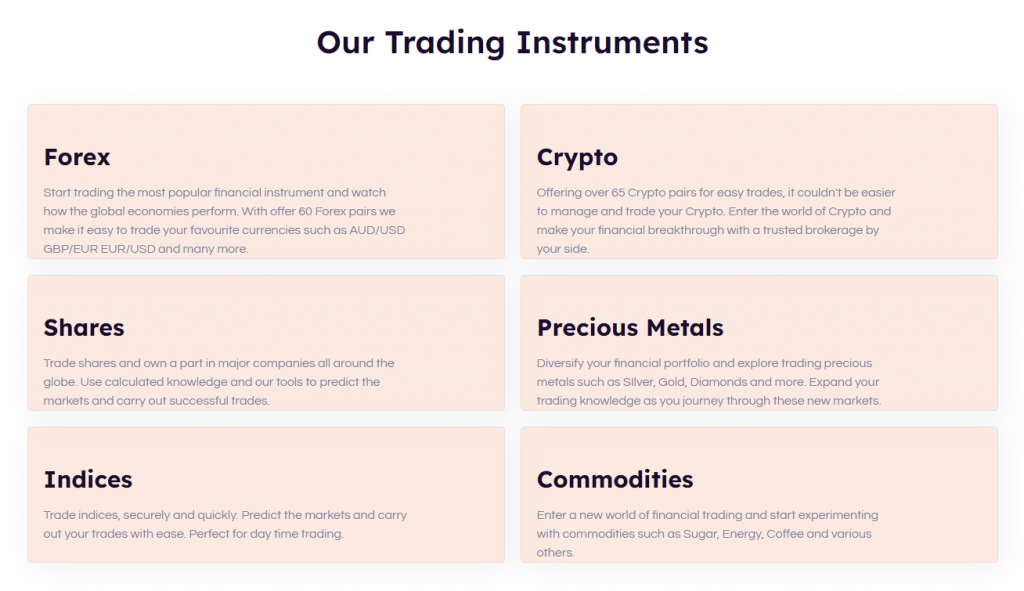Elcomercio-IX trading instruments
