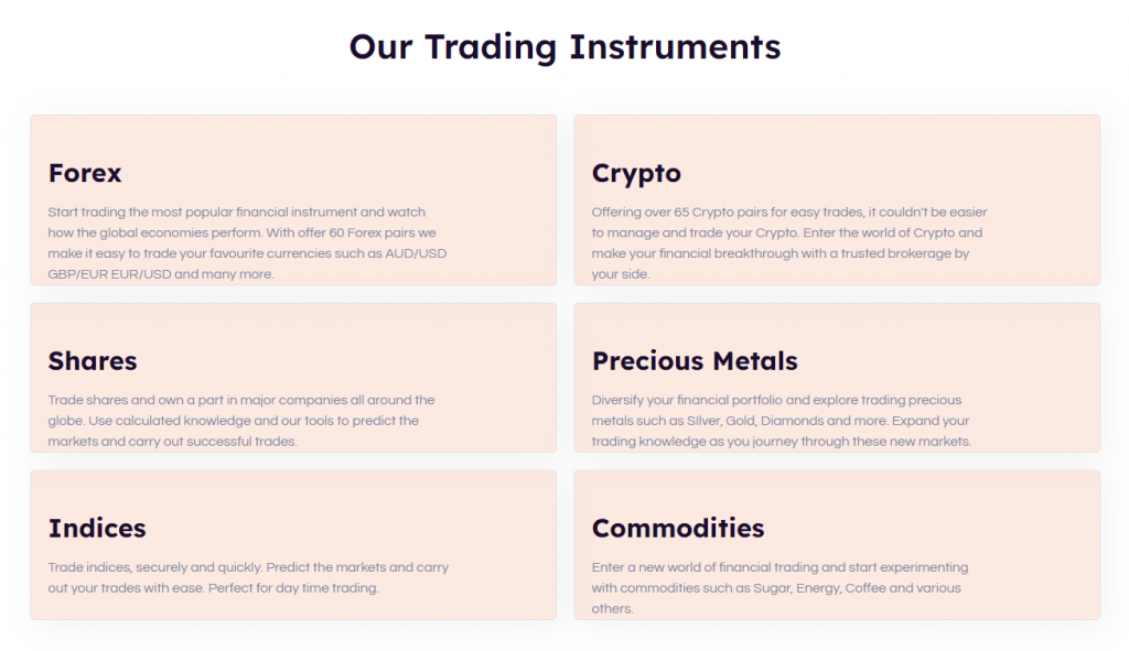 Elcomercio-IX trading instruments
