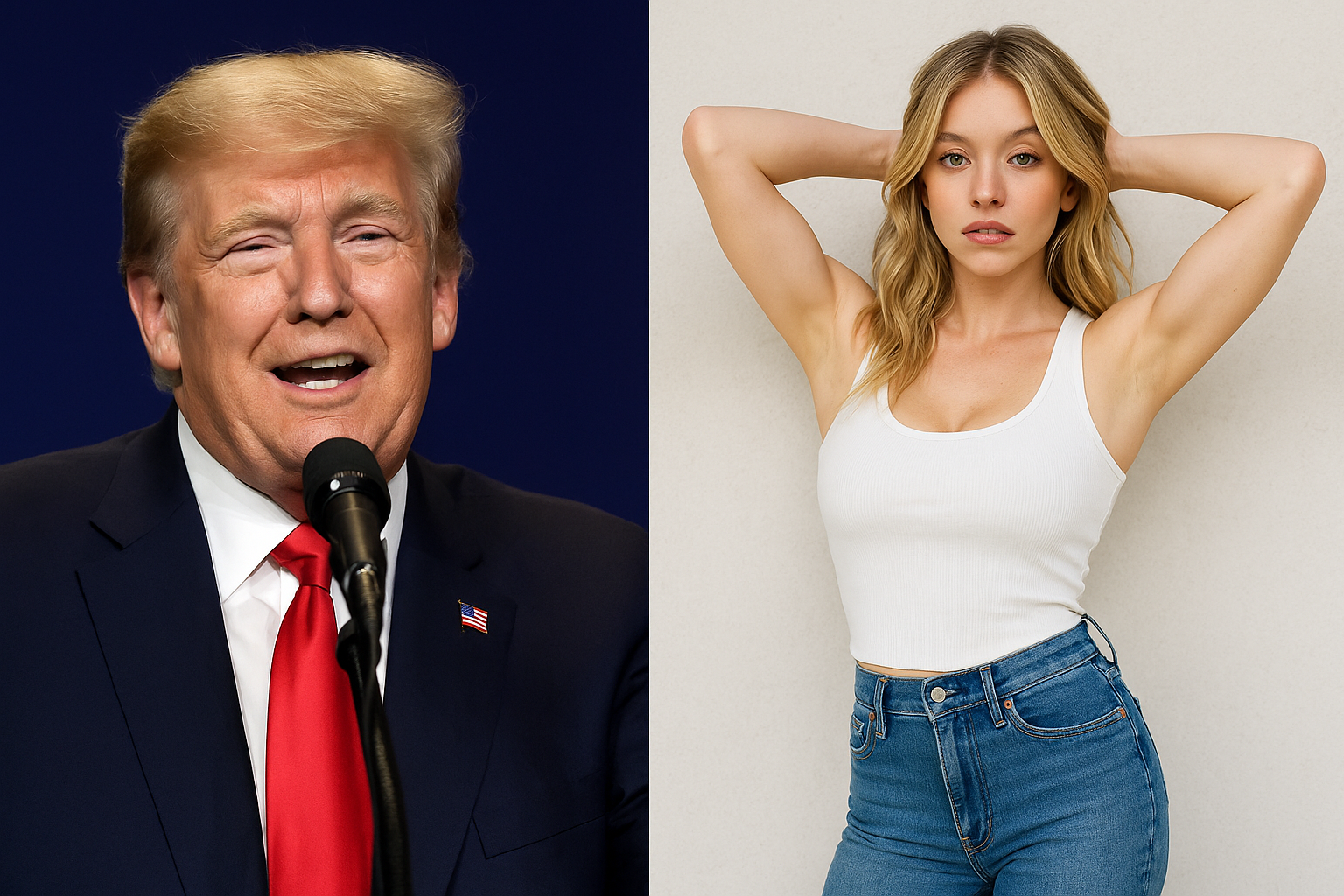 American Eagle Stock Surges Following Donald Trump’s Endorsement Of Sydney Sweeney Jeans Campaign