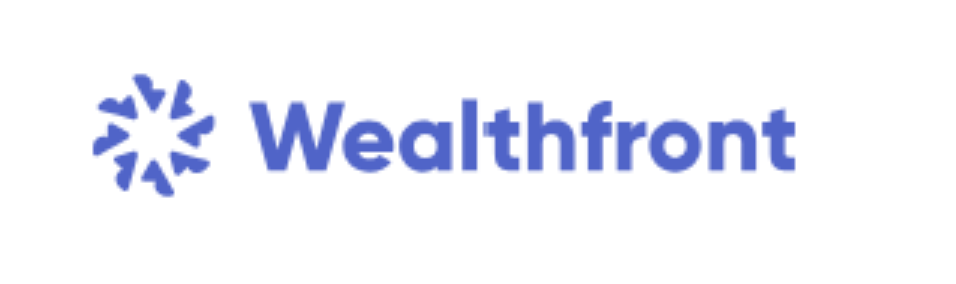 Wealth-Fronts official company logo displayed on the broker's website.